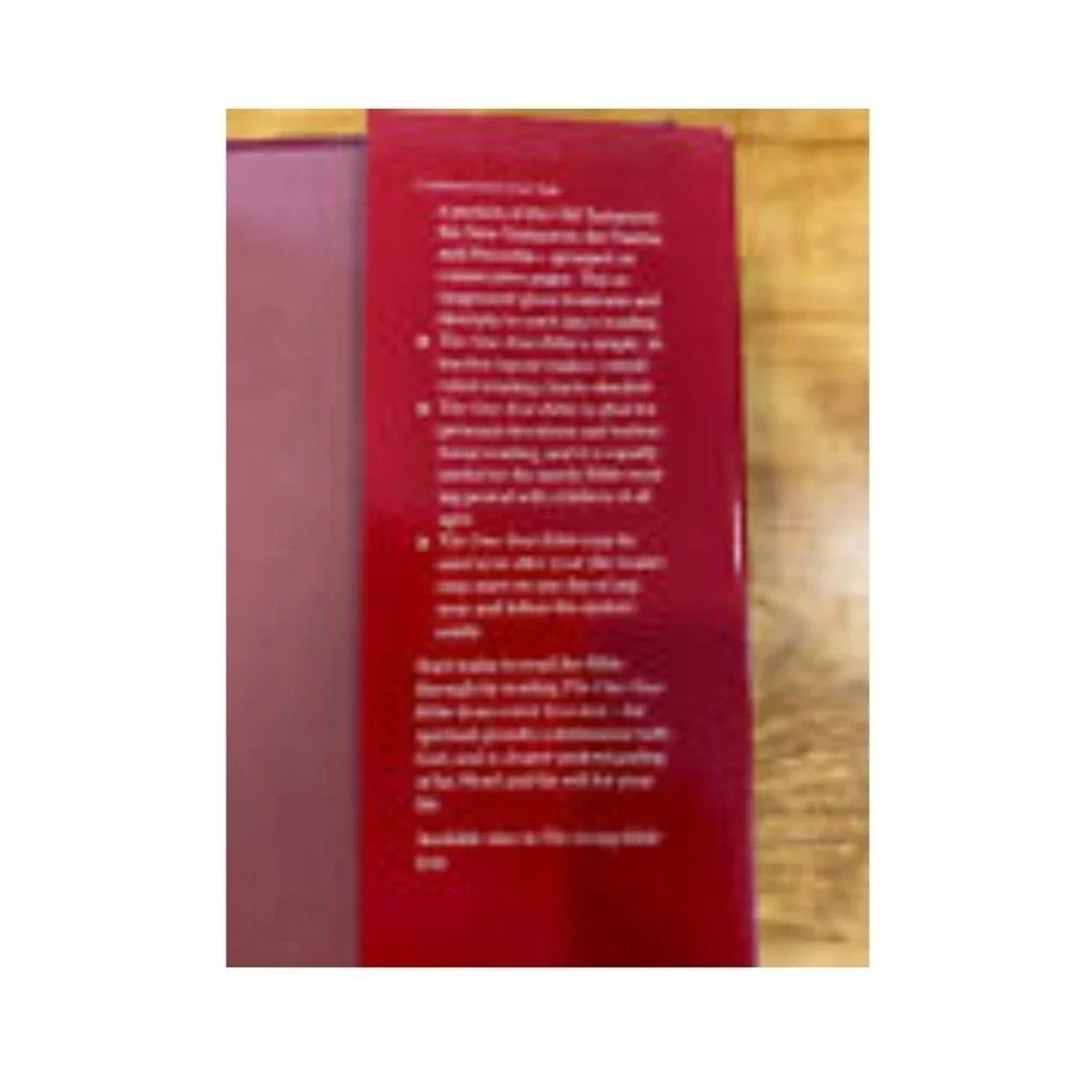 THE ONE YEAR BIBLE Entire NIV in 365 Daily Readings Soft Cover (used)
